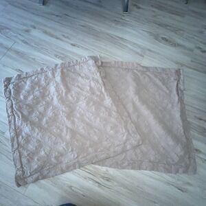 DOCOFIL Cotton Matelasse Set Of 2 EURO Shams 26" Portugal See Photos 4  Size